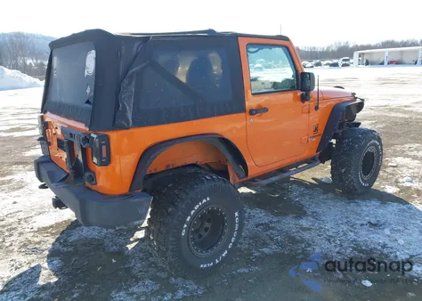 2012 Jeep Wrangler Sport из США, поврежденный, VIN 1C4AJWAG2CL153028